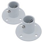 Aluminum Slide Deck Flange with Flange Bolt - 2 pack