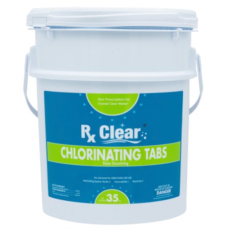 Pool Chlorine Tablets from Rx Clear&reg; 3"
