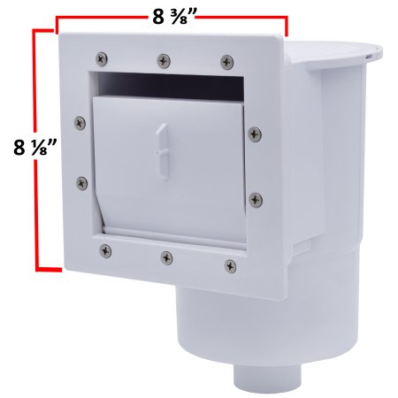Rx Clear&reg; Standard Thru-Wall Skimmer For Above Ground Swimming Pools
