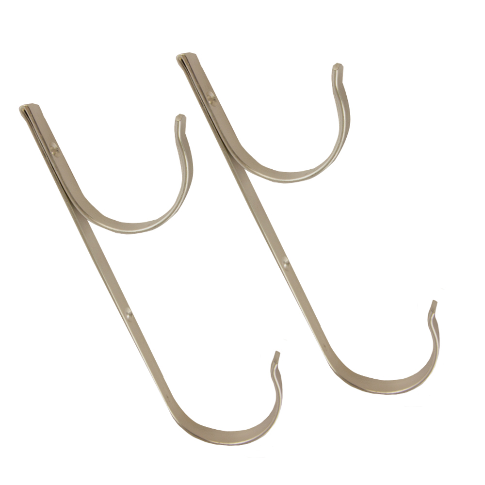 Aqua Select&reg; Aluminum Accessory Hangers - Set of 2