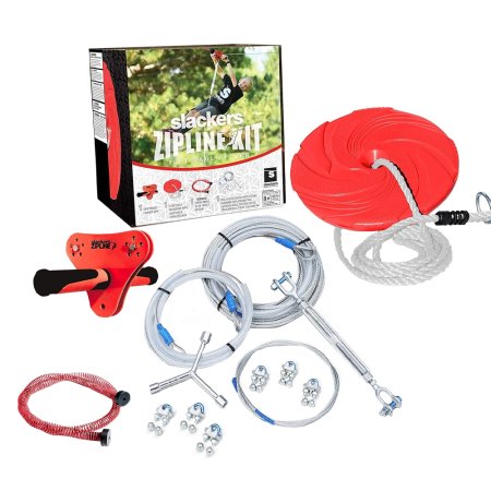 slackers 90' Eagle Zipline Kit With Free Spring Brake Kit