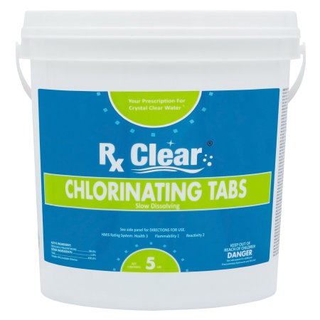 Pool Chlorine Tablets from Rx Clear&reg; 3"