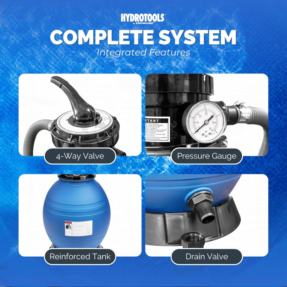 Swimline&reg; Sand Filter Systems w/ Pump (Various Sizes)
