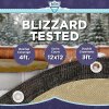 Buffalo Blizzard&reg; Supreme Plus Winter Cover w/ Cover Clips - Oval Pools