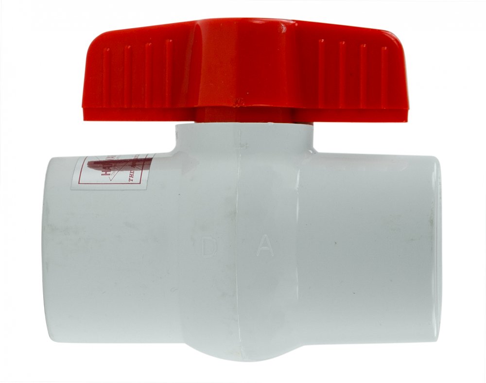 1½" PVC Ball Valve - Female Slipfit