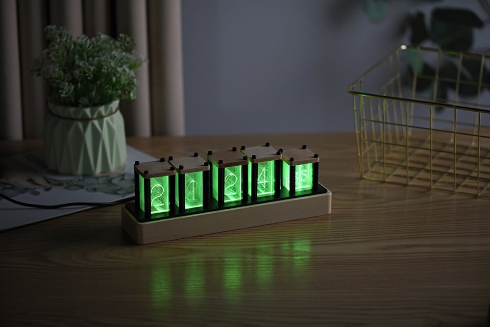 LED Digital Retro Clock