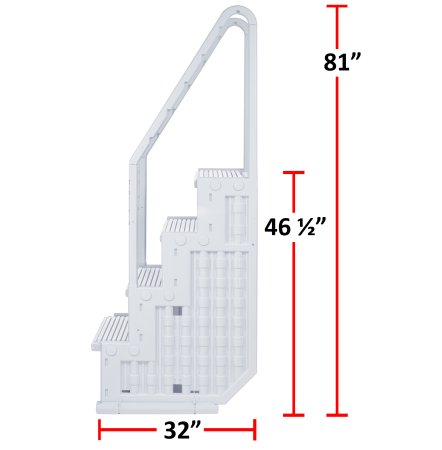 Aqua Select® Everest Above Ground Pool Step (Various Options)