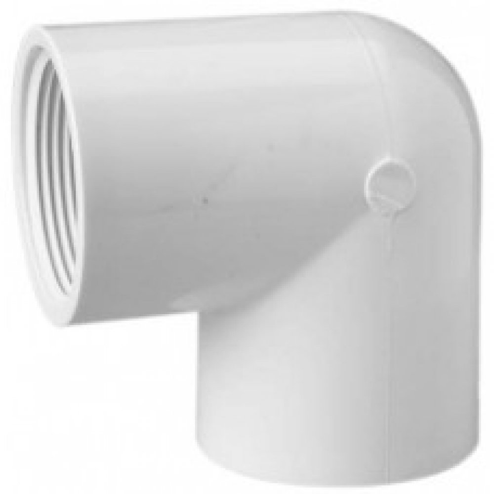 1 1/2" Elbow PVC FPT x FPT