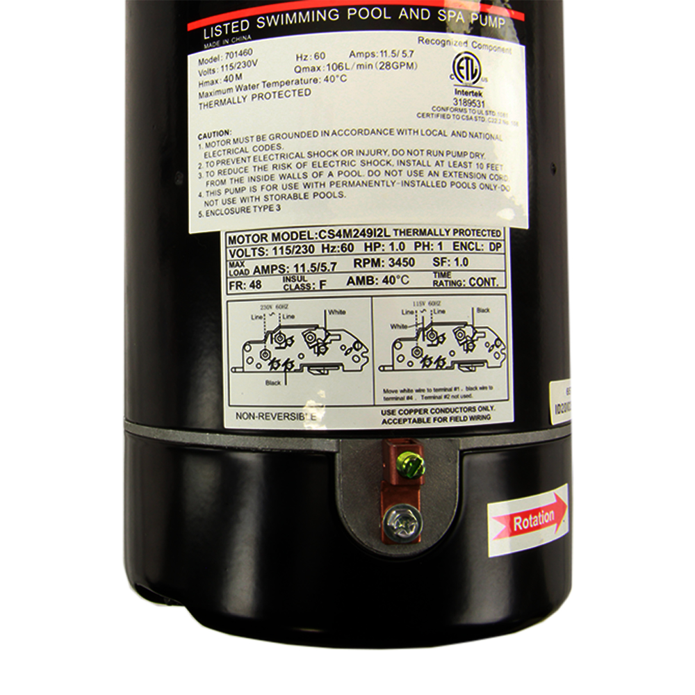 Rx Clear® Universal Booster Pump for Inground Pools