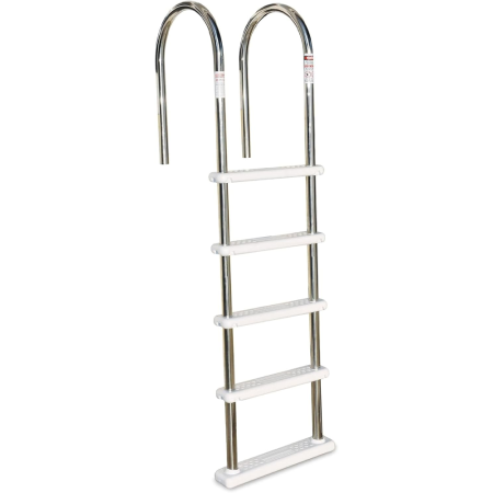 Swimline® HydroTools™ Above Ground Stainless Steel Heavy-Duty Pool Deck Ladder
