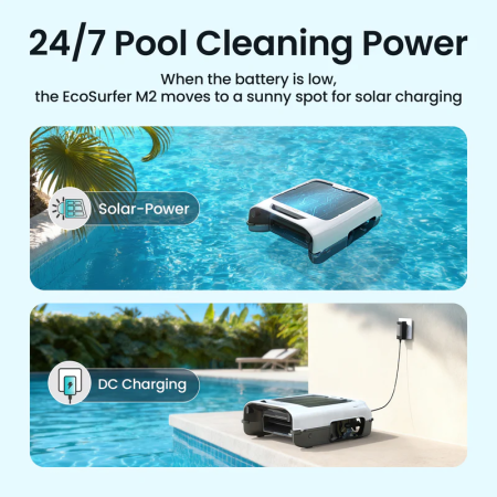 Aiper® EcoSufer M2 Cordless Robotic Pool Skimmer