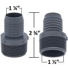 1 &frac12;" x 1 &frac14;" Insert Reducing Male Adapter
