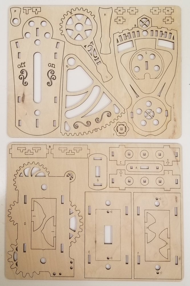 Gear & Cam<BR>Light Switch<BR>Kit