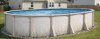 Antigua by Lake Effect Pools® Oval Above Ground Pool with 52" Walls