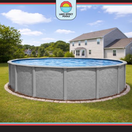 Lifestyle by Lake Effect Pools® Round Above Ground Pool Kit With 54" Wall