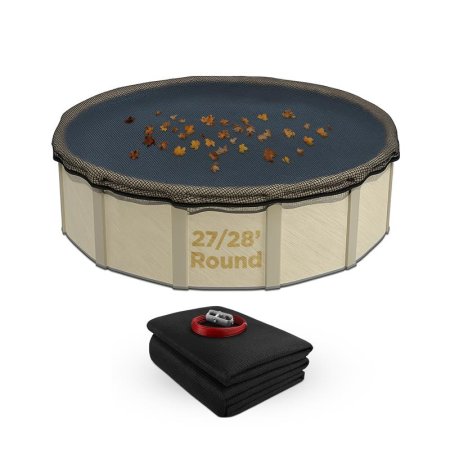 Buffalo Blizzard&reg; Round Pool Leaf Net Cover For Above Ground Pool (Various Sizes)