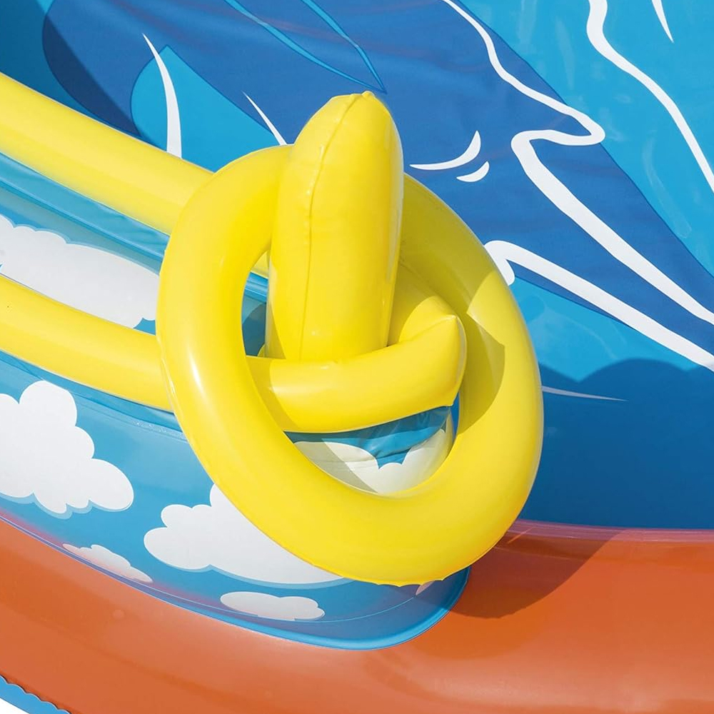 Lava Lagoon Inflatable Play Pool Center
