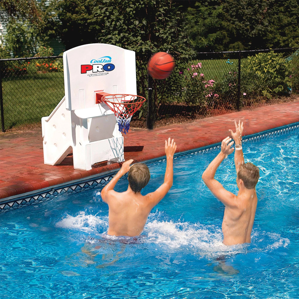 Swimline® Cool Jam Pro Basketball Net and Backboard