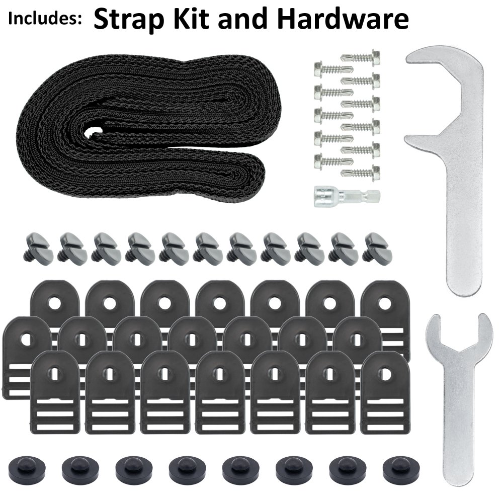 HydroTools&trade; Commercial Quality Inground Pool Solar Reel System w/ Adjustable Height (Various Widths)