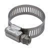 Stainless Steel Worm Gear Hose Clamps (Various Pack Sizes)