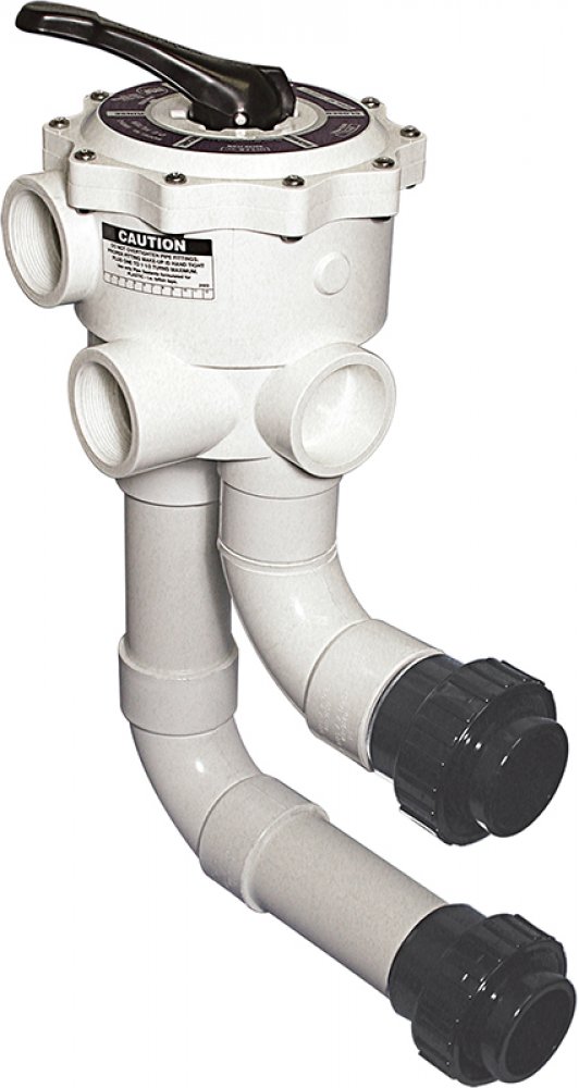 Waterways Multi-Port Valve for Crystal Water Filters With Union Connections