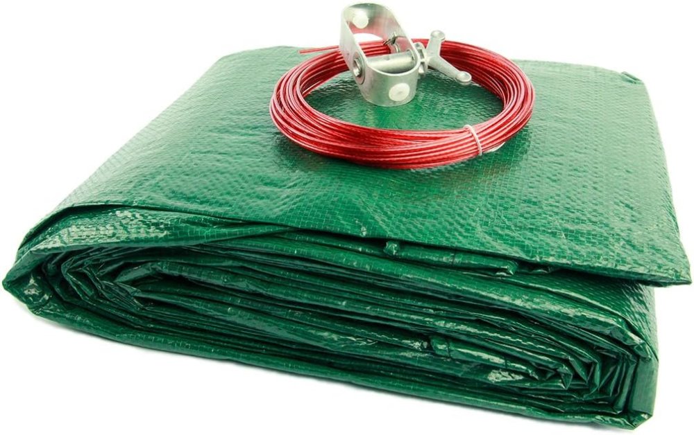 Buffalo Blizzard® Green Winter Cover With Winch & Cable