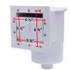 Rx Clear&reg; Standard Thru-Wall Skimmer For Above Ground Swimming Pools