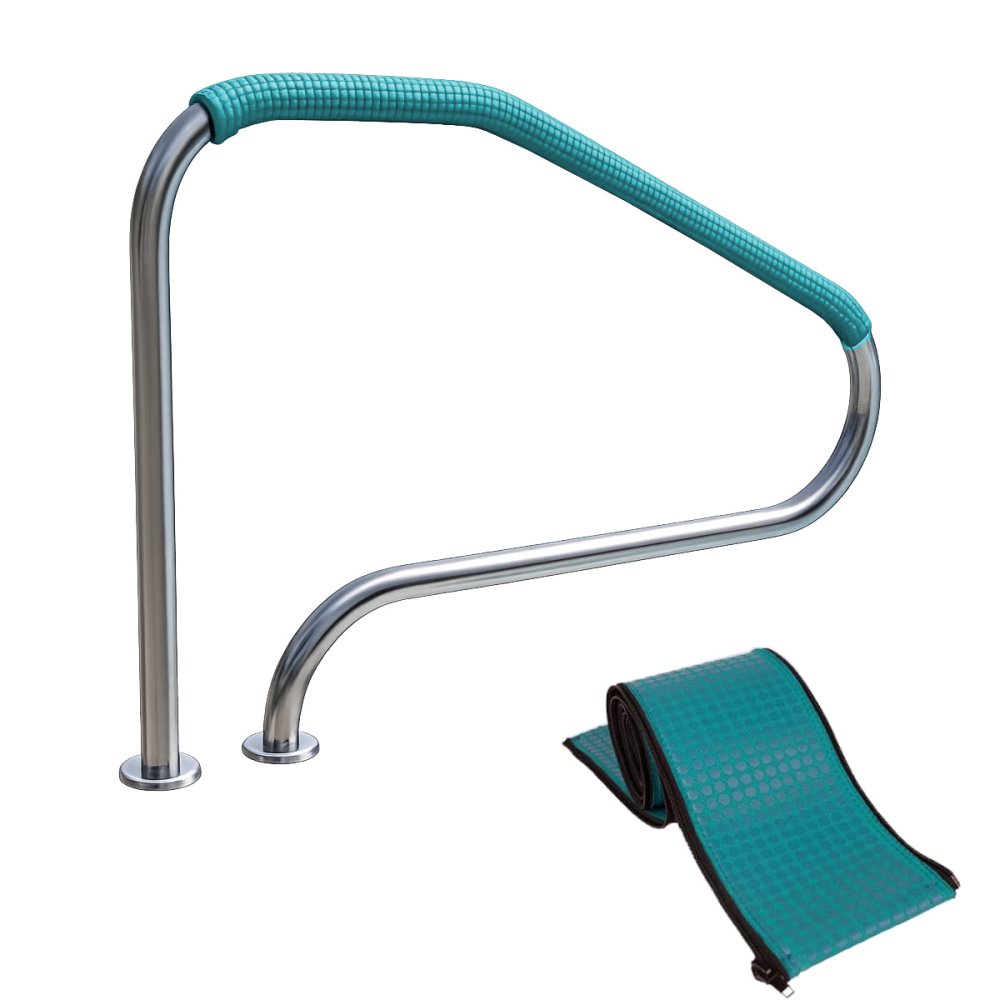Aqua Select® Stainless Steel 50" Handrail w/ Rail Runner® (Choose Option)