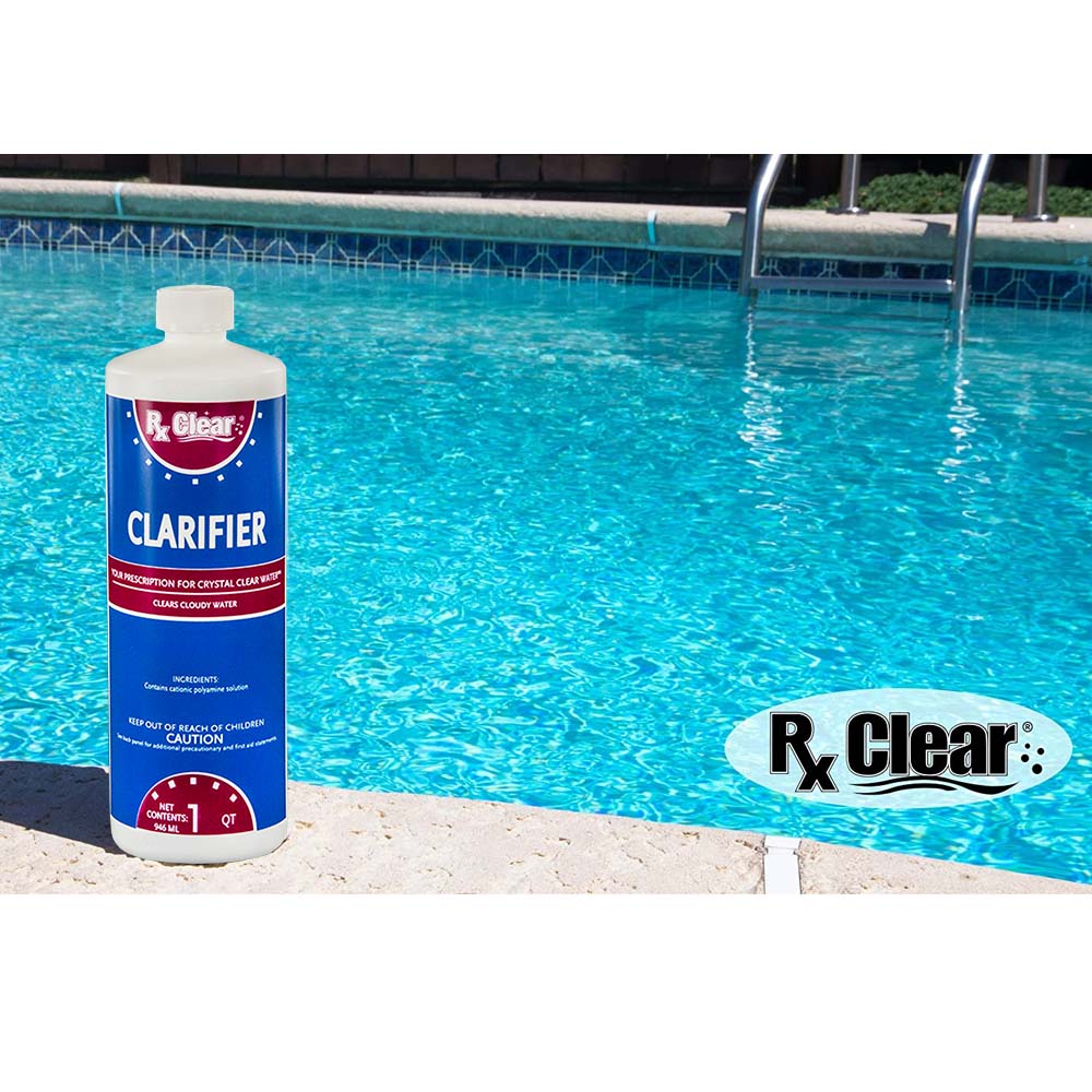 Rx Clear® Clarifier On Pool Deck