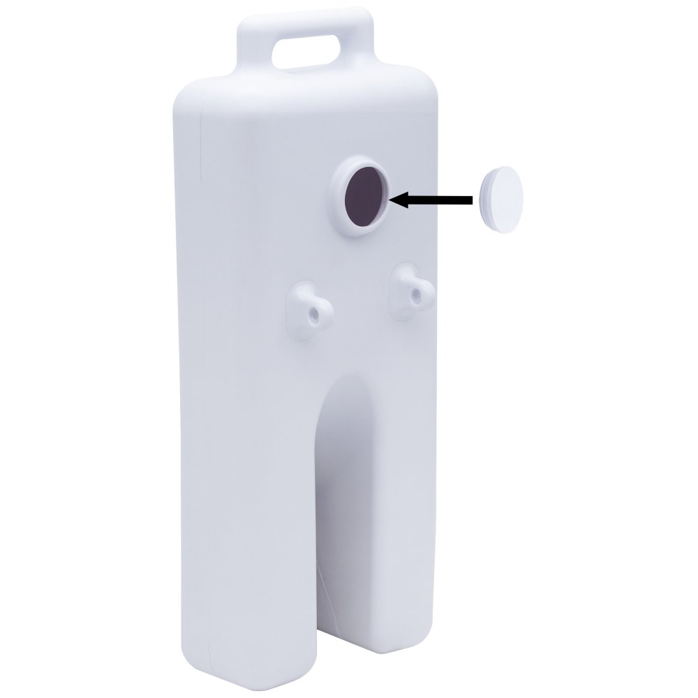 Aqua Select® Weights for Above Ground In Pool Steps - White Pair