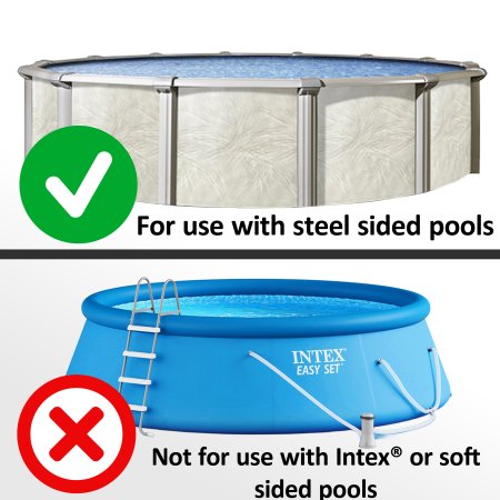 Aqua Select® A-Frame Swing Up & Lock Ladder for Above Ground Pools