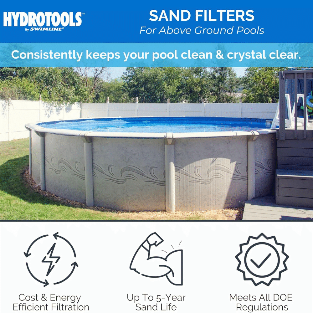 Swimline&reg; Sand Filter Systems w/ Pump (Various Sizes)