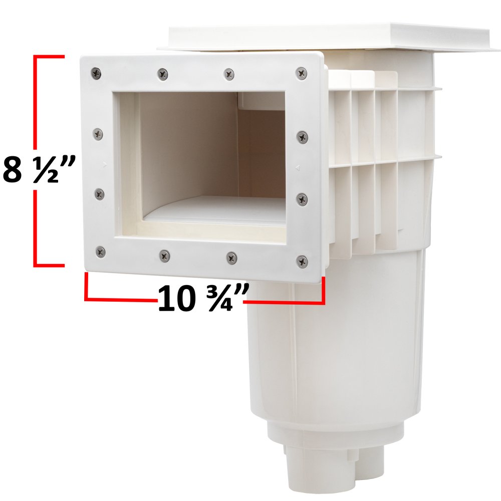 Rx Clear&reg; Standard Thru-Wall Skimmer for Inground Swimming Pools