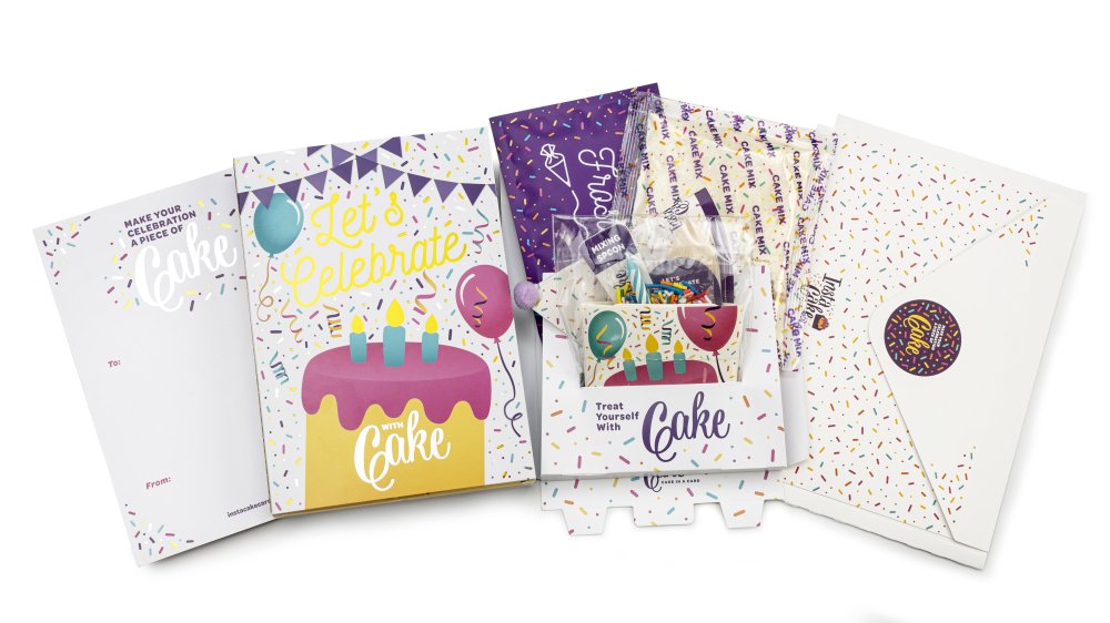 InstaCake Card <br>(Vanilla Confetti)