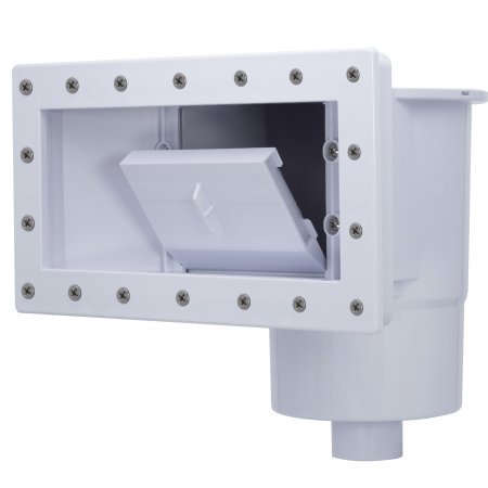 Rx Clear&reg; Wide-Mouth Skimmer for Above Ground Swimming Pools - White