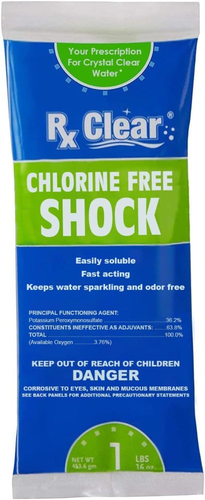 Rx Clear&reg; Chlorine Free Pool Shock