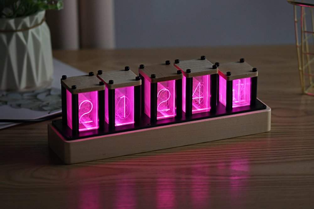 LED Digital Retro Clock