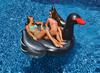 Swimline&reg; Giant Ride-On Black Swan Float