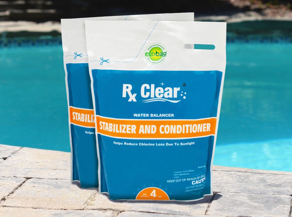 Rx Clear&reg; Swimming Pool Stabilizer/Conditioner (Various Quantities)