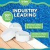 Rx Clear® 1" Stabilized Chlorine Tablets - 8 lbs W/Small Chemical Dispenser