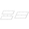 Rx Clear® Resin Universal Pool Pump and Filter Interlock Base Pad (Various Qty)