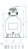 Measurements Of Rx Clear® Radiant Sand Filter w/ Valve