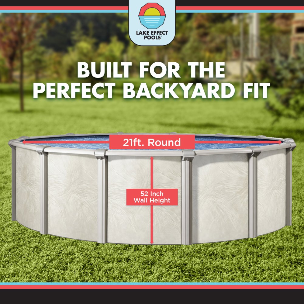 Fallston by Lake Effect Pools® Round Above Ground Pool Kit