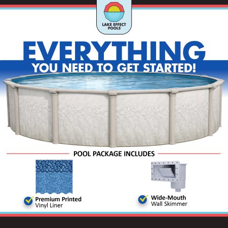 Antigua by Lake Effect Pools® Round Above Ground Pool Kit