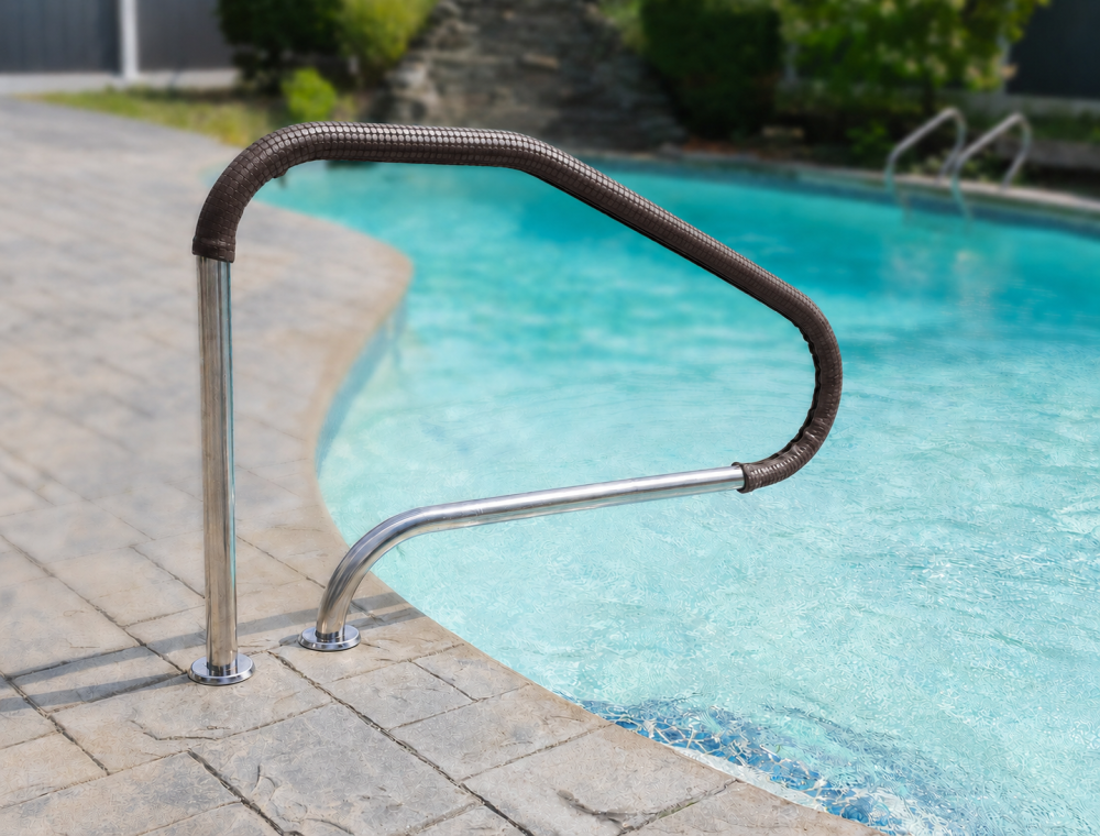 Aqua Select® Stainless Steel 50" Handrail w/ Rail Runner® (Choose Option)