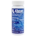 Rx Clear&reg; 4-in-1 Pool Test Strips - 50 Count