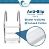 Aqua Select® Inground Stainless Steel Swimming Pool Ladders (Various Steps)