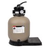Rx Clear® Multiport Sand Filter Tanks w/ Long Base (Various Sizes)