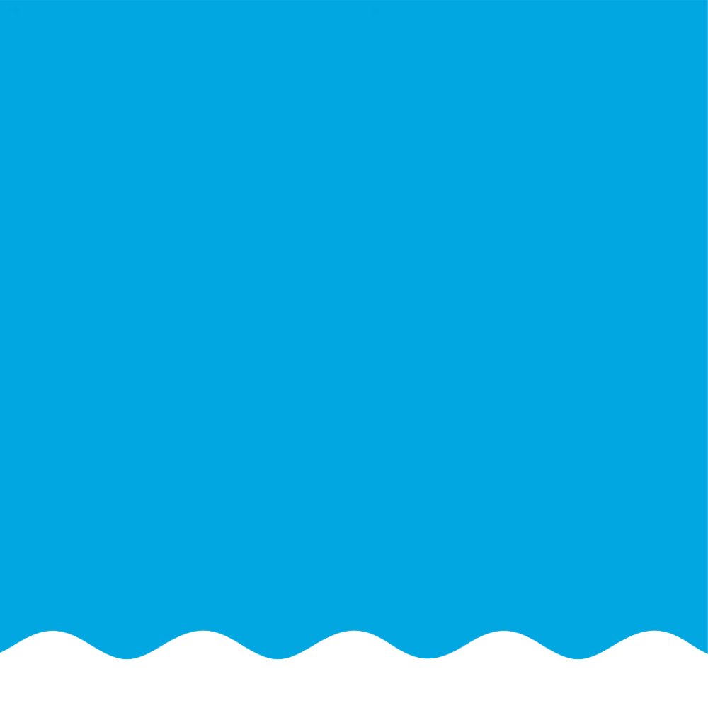 Solid Blue Swatch for Pool Liners