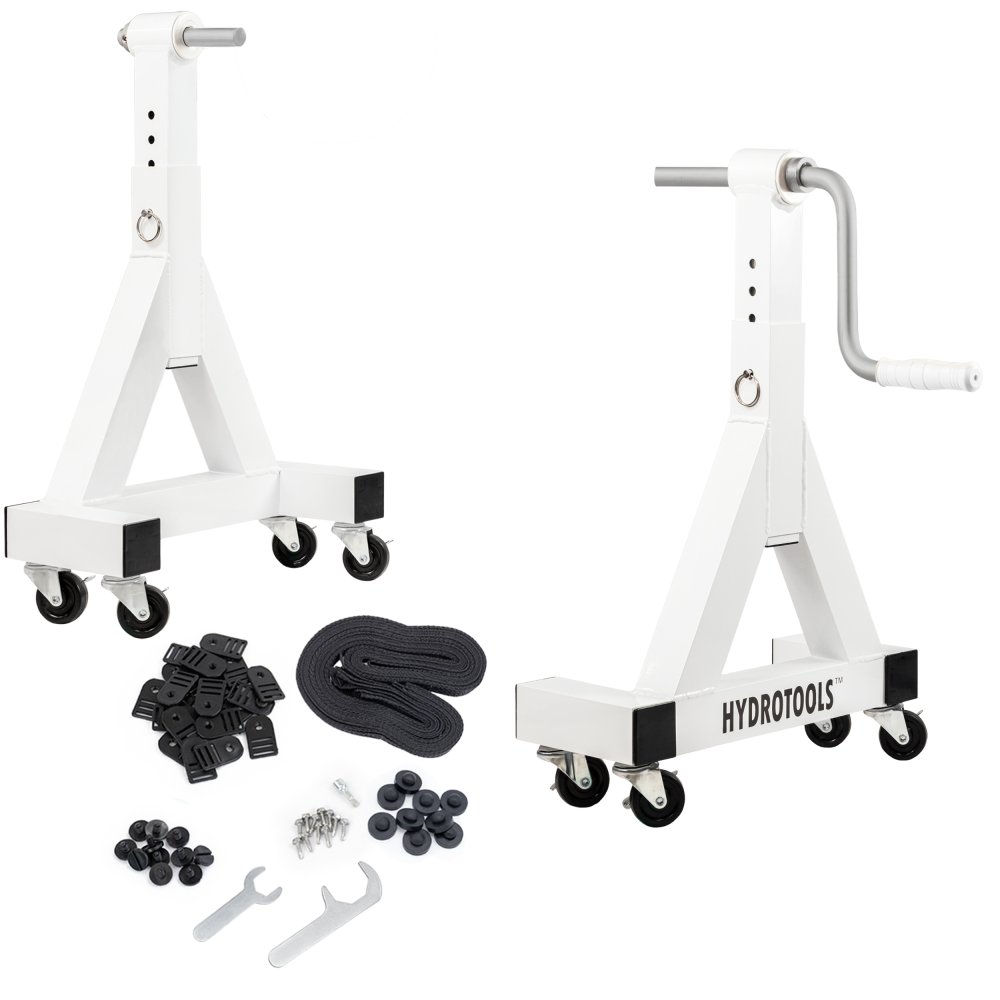 HydroTools&trade; Commercial Quality Inground Pool Solar Reel System w/ Adjustable Height (Various Widths)